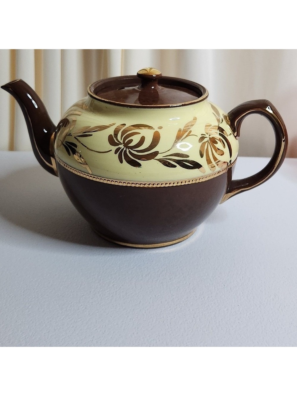 Sadler Pottery Brown Betty Teapot